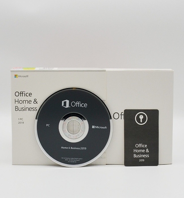 4.7GB DVD 언론 마이크로소프트 오피스 2019 집과 사업 PKC 소매 박스