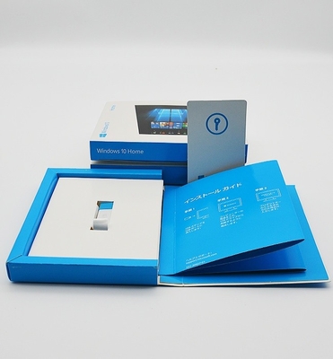 Japanese Language Microsoft Windows 10 Home 32bit / 64bit Retail Box