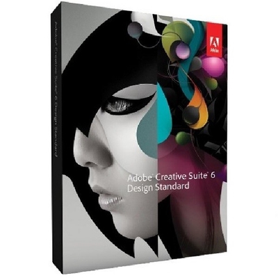 Adobe Creative Suite 6 디자인 표준 소매 상자