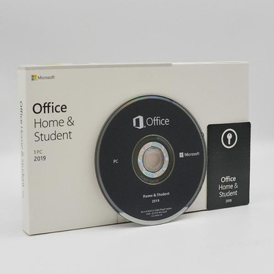 4.7GB DVD Media Microsoft Office 2019 Home And Student PKC Retail Box